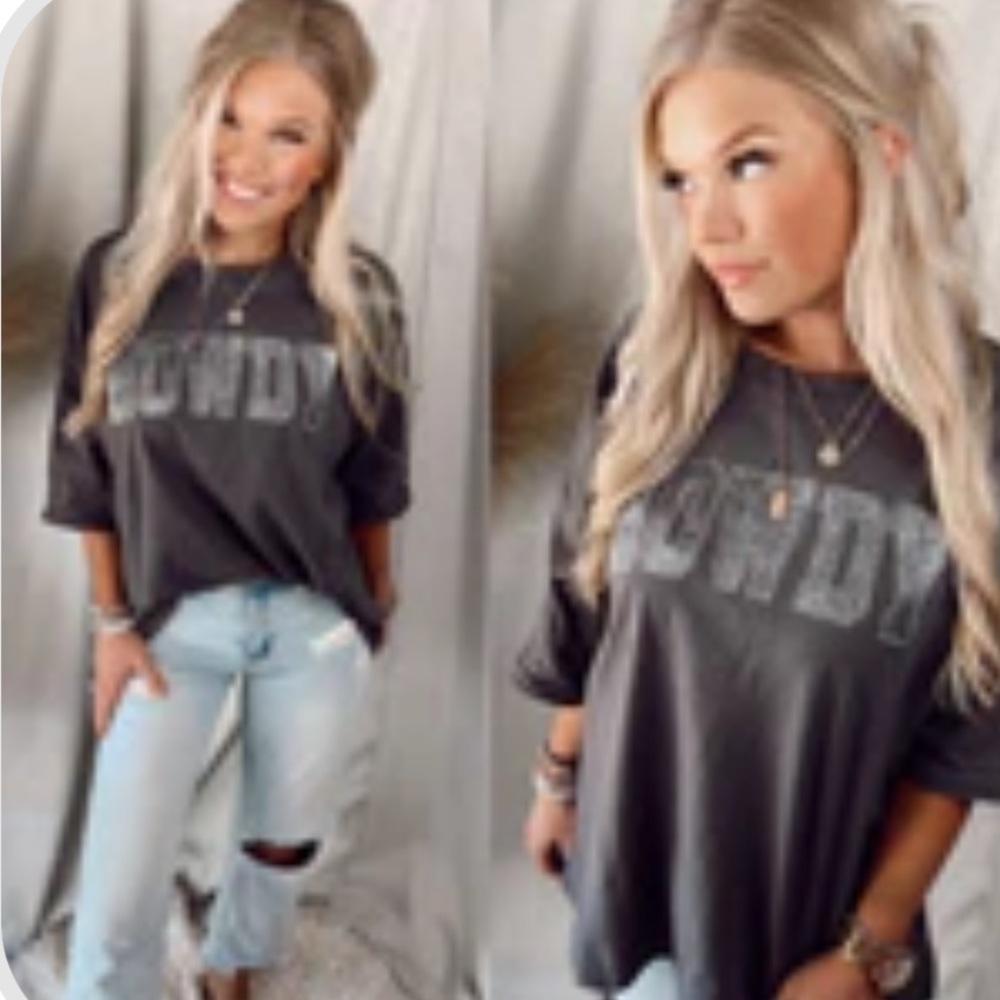 Graphic Howdy Tee